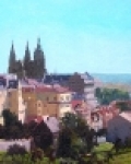 Pohled k Pražskému hradu