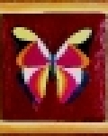 Triptych- motýľov-prodáno