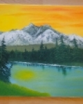 Vysoké Tatry západ slnka